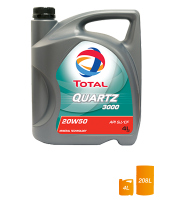 TOTAL QUARTZ 3000 SJ 20W-50